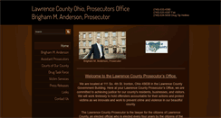 Desktop Screenshot of lawrencecountyprosecutor.org